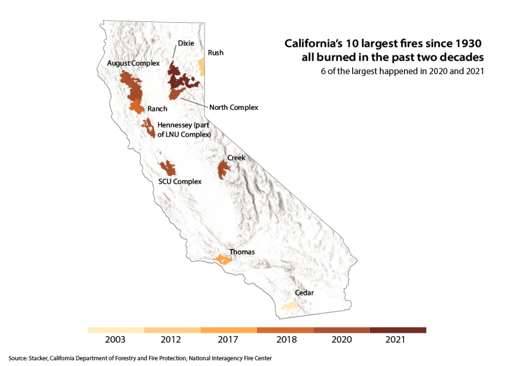 California’s wildfires continue to set records